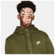 Nike Ανδρική ζακέτα Sportswear Club Fleece